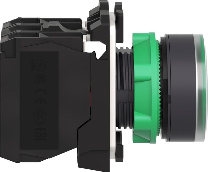 Actual product image Schneider Electric Illuminated pushbutton, green, flat, XB5AW33G5