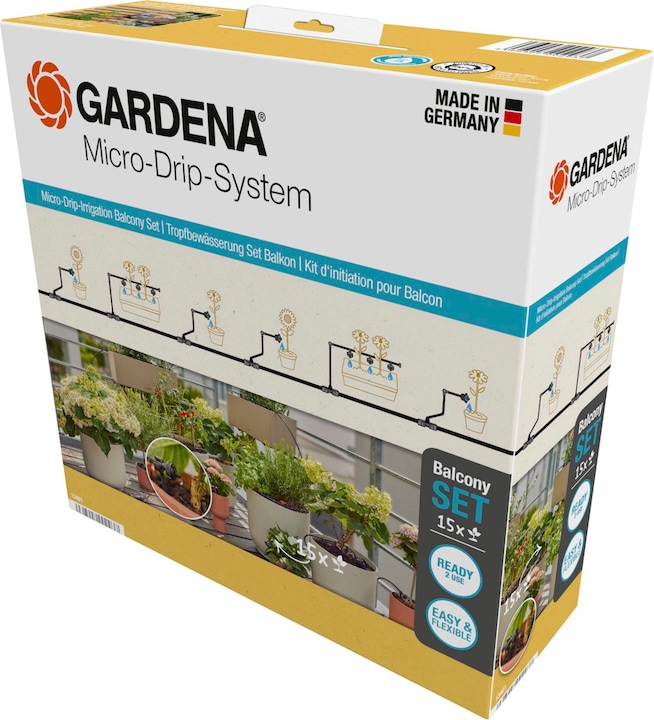 Micro-Drip-System Set Balkon (Set druppelirrigatie)