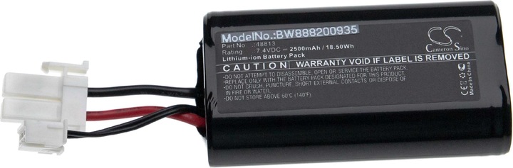 Actual product image AccuCell Battery Vorwerk Kobold VG100 like 48813