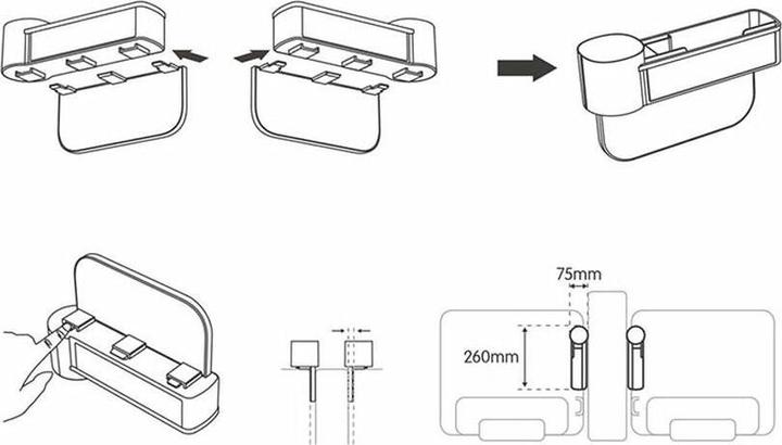 Immagine prodotto Dunlop Organizzatore per seggiolini auto
