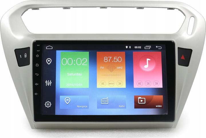 Image du produit No Name RADIO GPS NAVIGATION PEUGEOT 301 2012+ ANDROID (9")