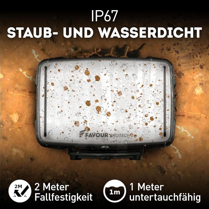 Actual product image Favour Light Akku-Baustrahler (1600 lm)