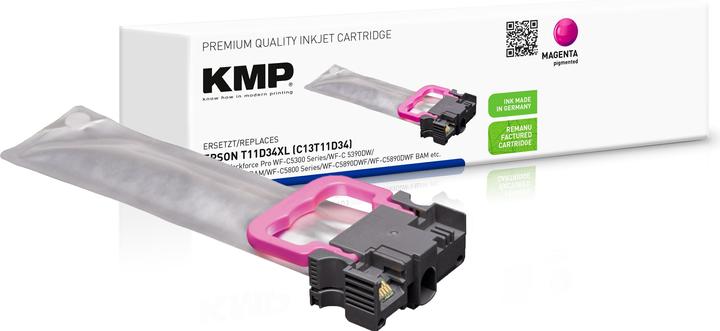 KMP Cartridge Epson T11D3 magenta 5000 p. remanufactured (M)