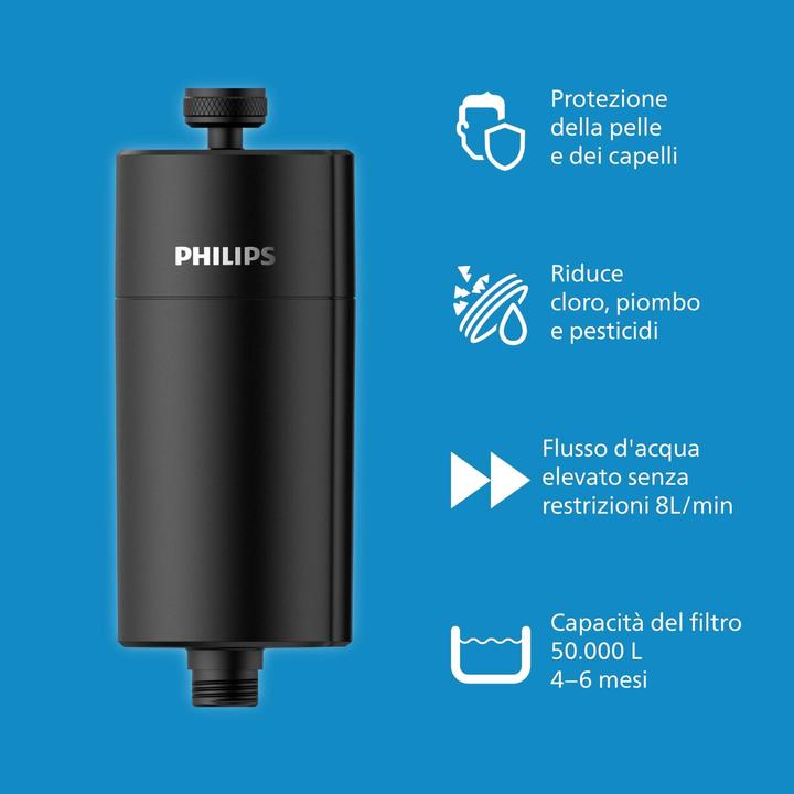 Produktbild Philips AWP1775BK/10 Inline-Duschfilter