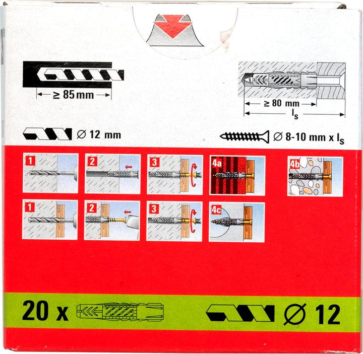 Produktbild Fischer Universaldübel UX 12x70 (20 Stk.)