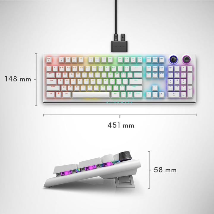 Actual product image Dell Alienware AW920K (US, Cable, Wireless)