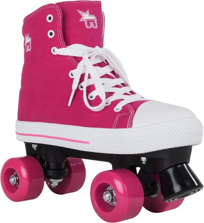 Actual product image Rookie Skates Rookie Roller Skates Canvas High Pink 2019 (34)