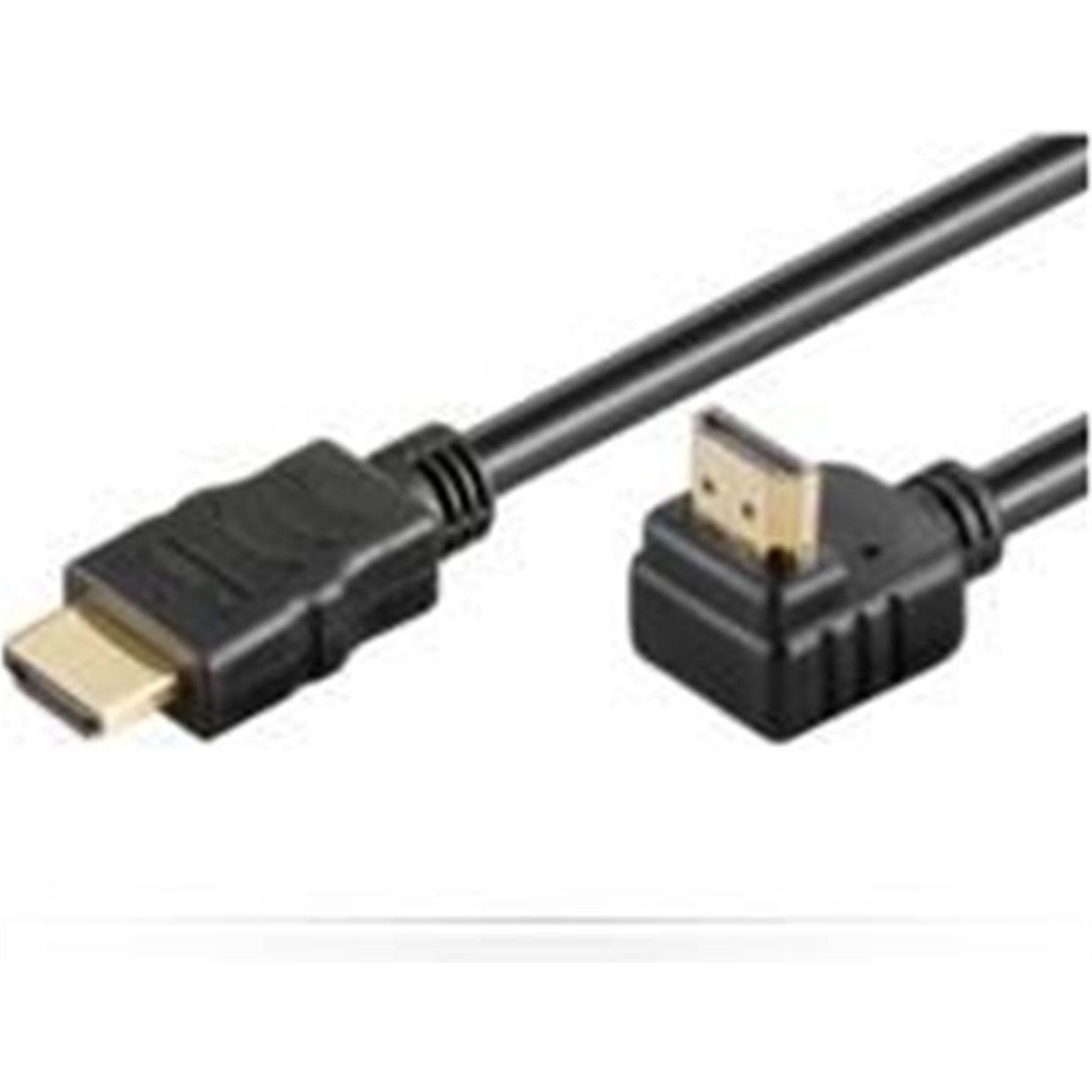 MicroConnect HDMI mit Ethernetkabel (2 m, HDMI), Video Kabel