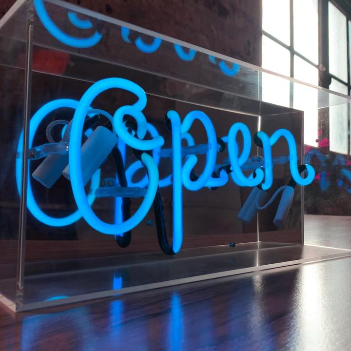Actual product image Locomocean Acrylic Box Neon - OPEN