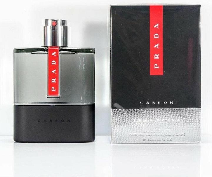 Actual product image Prada Luna Rossa Carbon by Eau de Toilette Spray 151 ml (Eau de toilette, 150 ml)