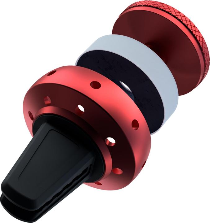Image du produit Tellur FreshDot Car Phone Holder Magnetic, Fragrance Kit Bubble Gum, Air Vent mount red