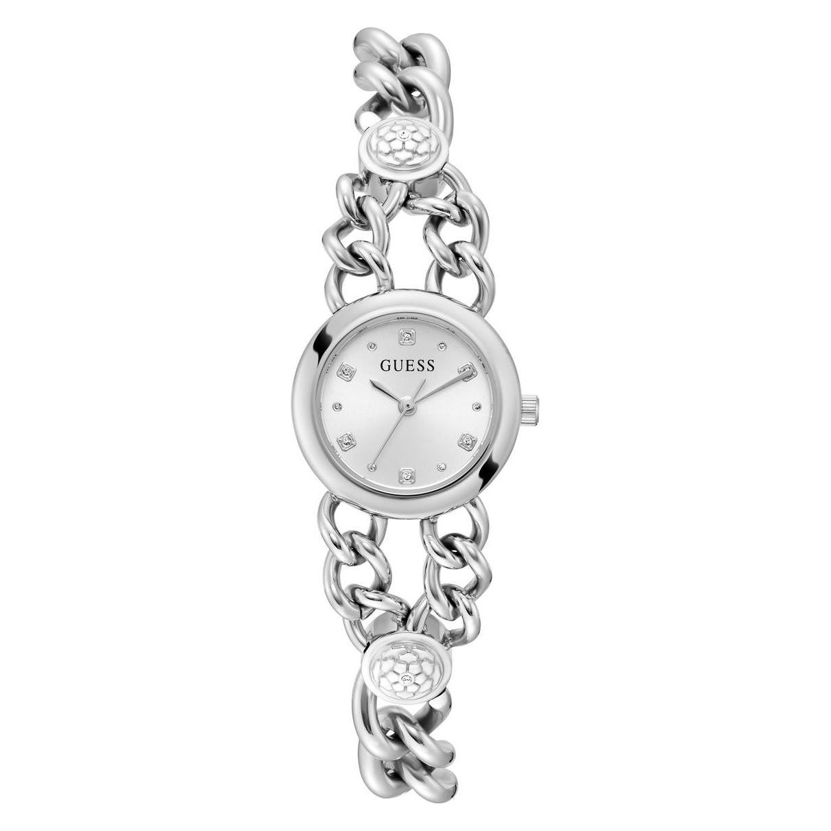 Guess, Horloge, Vermutlich Wiener GW0758L1 - Dameshorloge - 25 Mm, Zilver, (25 mm)