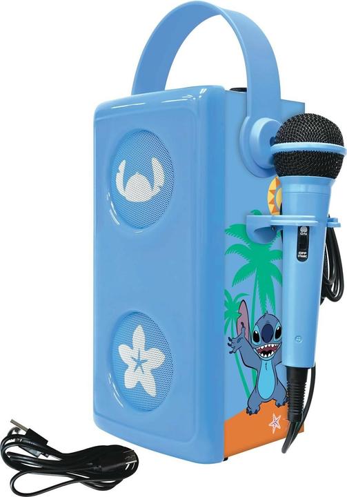 Actual product image Lexibook Bluetooth speaker Luminous Stitch with microphone