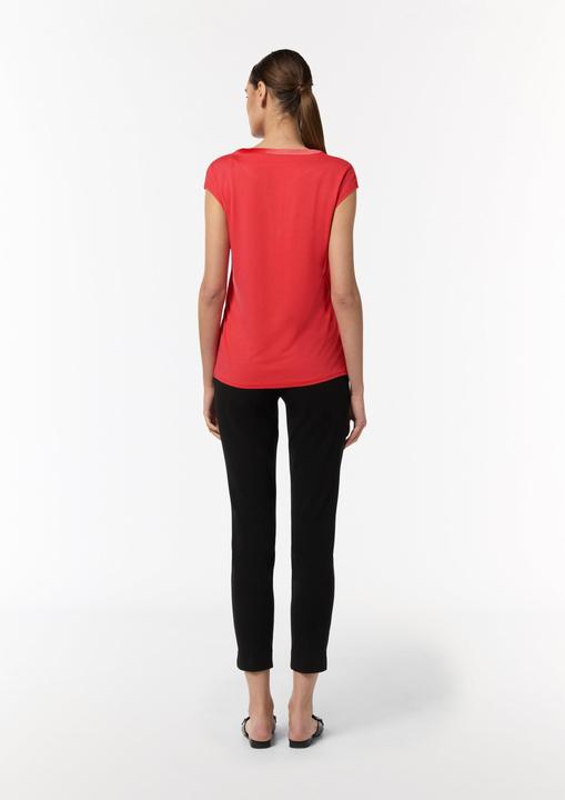 Produktbild Comma T-Shirt T-Shirt mit Tunika-Ausschnitt (34)