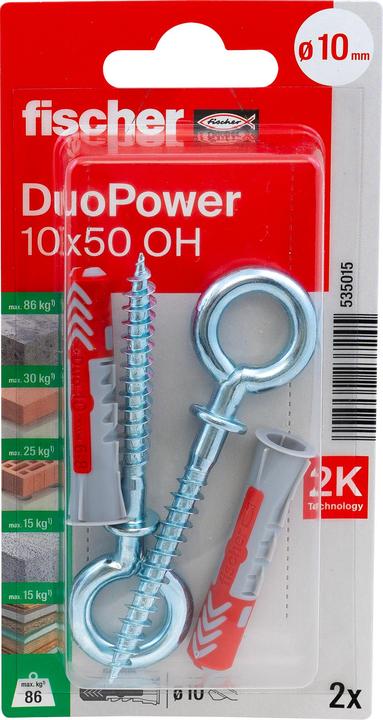 Produktbild Fischer DuoPower 10x50 OH K (2 Stk.)