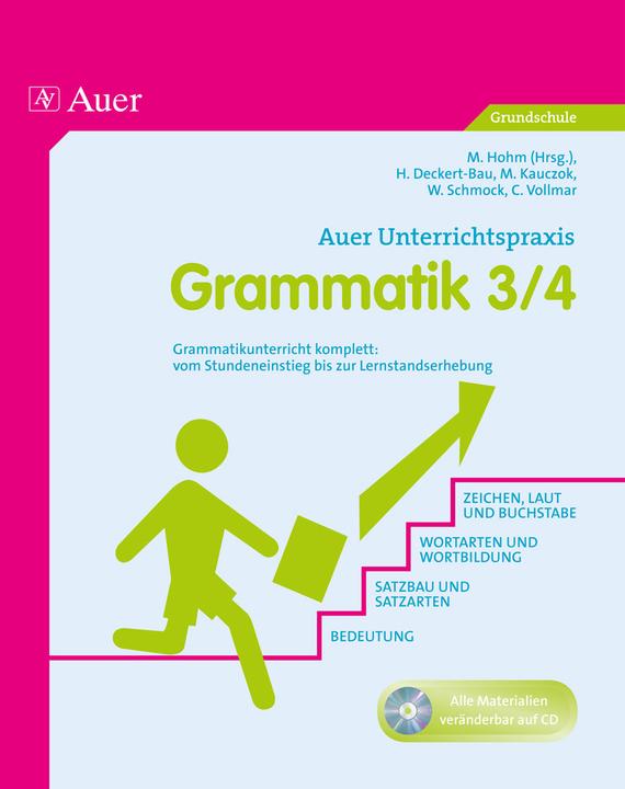 Produktbild Grammatik Klasse 3-4 (Deutsch, Deckert-Bau, Kauczok, Schmock, Vollmar, 2013)