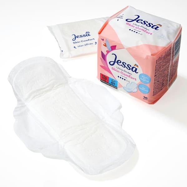 Actual product image dm Jessa Ultra-Binden Skin Comfort (16 x)