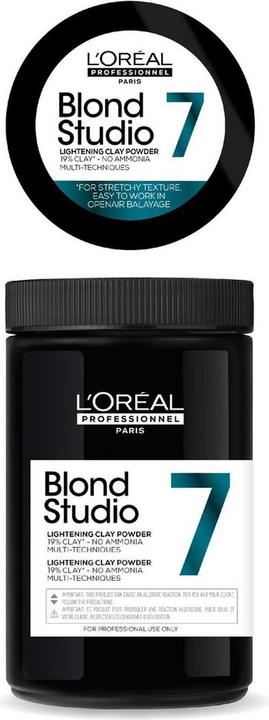 Produktbild L'Oréal Professionnel Blond Studio Lightening Clay Powder (Blond Studio Lightening Clay Powder)
