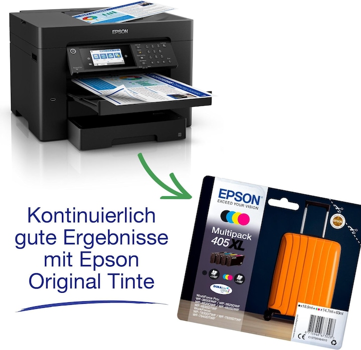 Actual product image Epson WorkForce WF-7840DTWF (Ink, Colour)