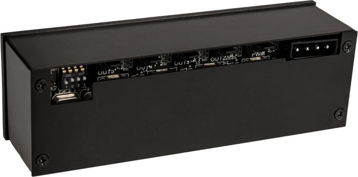 Actual product image Lamptron CP530 automatic fan controller - RGB black (5 Fan)