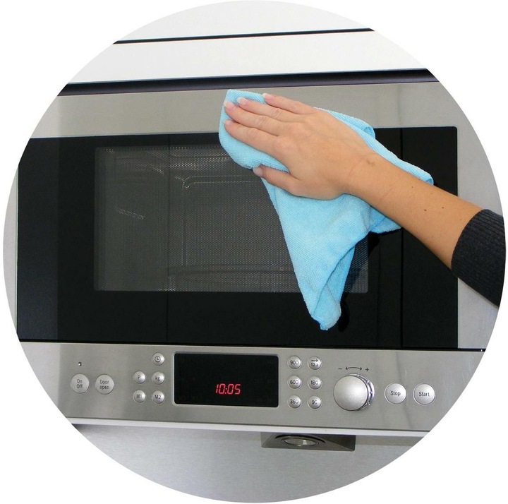 Produktbild Sauber Meister Mikrofasertuch Gross 5 Stück, 38 cm x 40