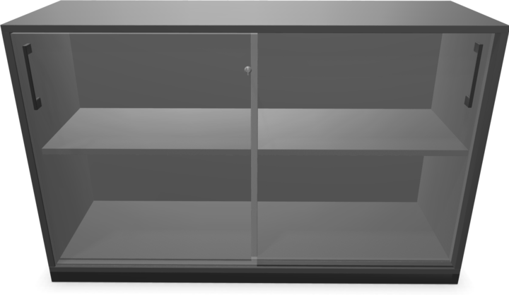 Actual product image Narbutas Choice sliding door cabinet (120 x 40 x 76 cm)