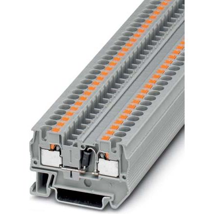 Phoenix Contact 4mm Feed through Terminal with Diode, Accessori di elettronica + Alloggiamento, Grigio