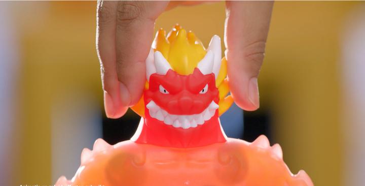Actual product image Goo Jit Zu Hero Creator - Blazagon