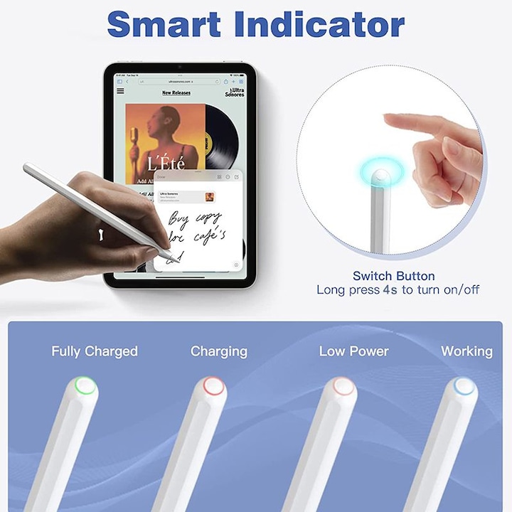 Actual product image eSTUFF iPad Stylus Pen. Magnetic and