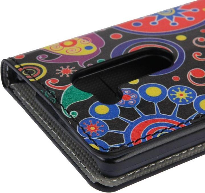 Actual product image König Design Protective cover mobile case (flip landscape) for mobile LG L Fino D290N D295 Abstract