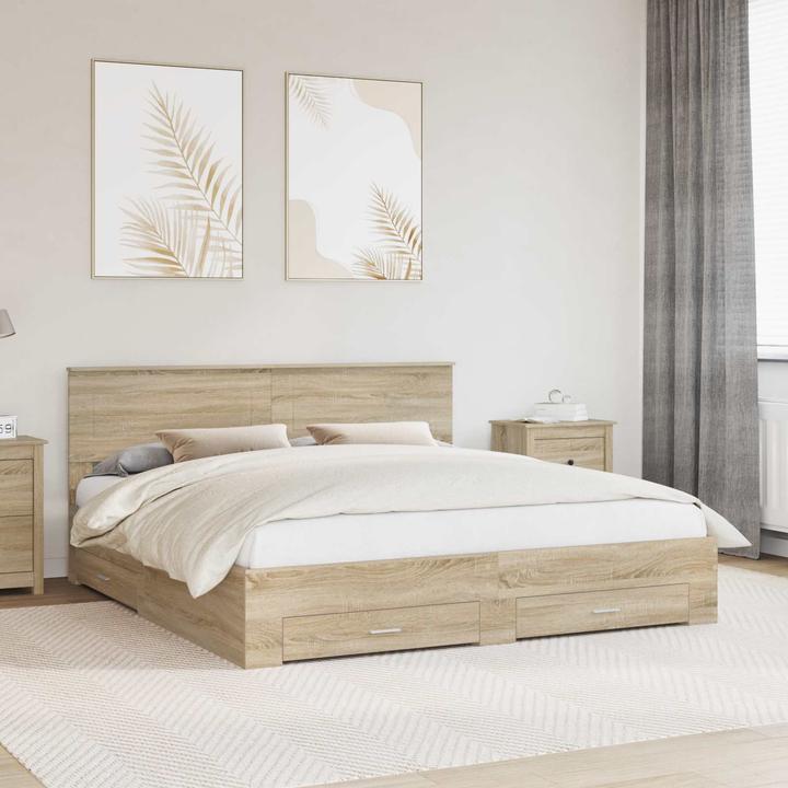 Produktbild vidaXL Bettrahmen (200 x 200 cm)