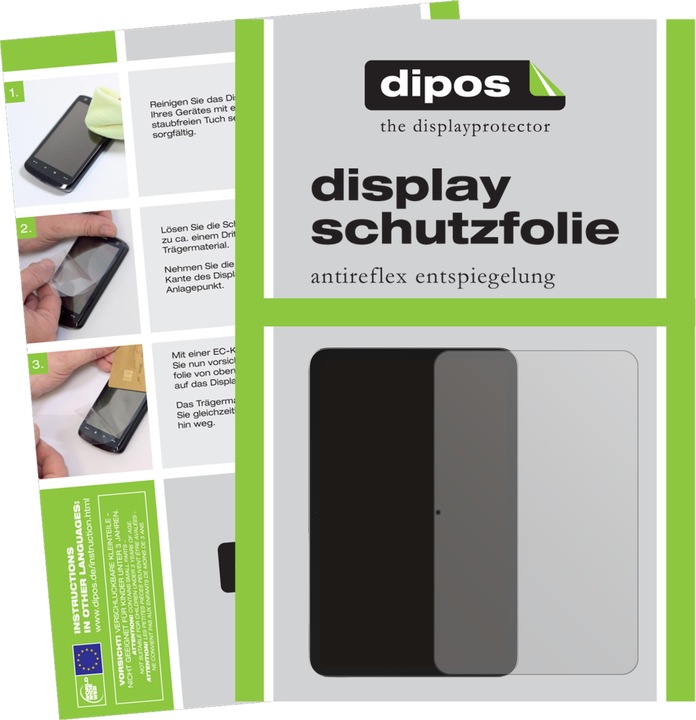 Produktbild Dipos Displayschutzfolie Antireflex (2 Stück, Nokia T20)