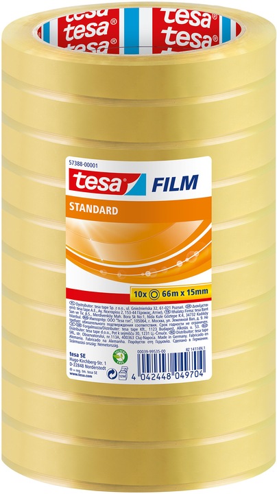 Actual product image tesa 10x tesafilm STANDARD (15 mm)