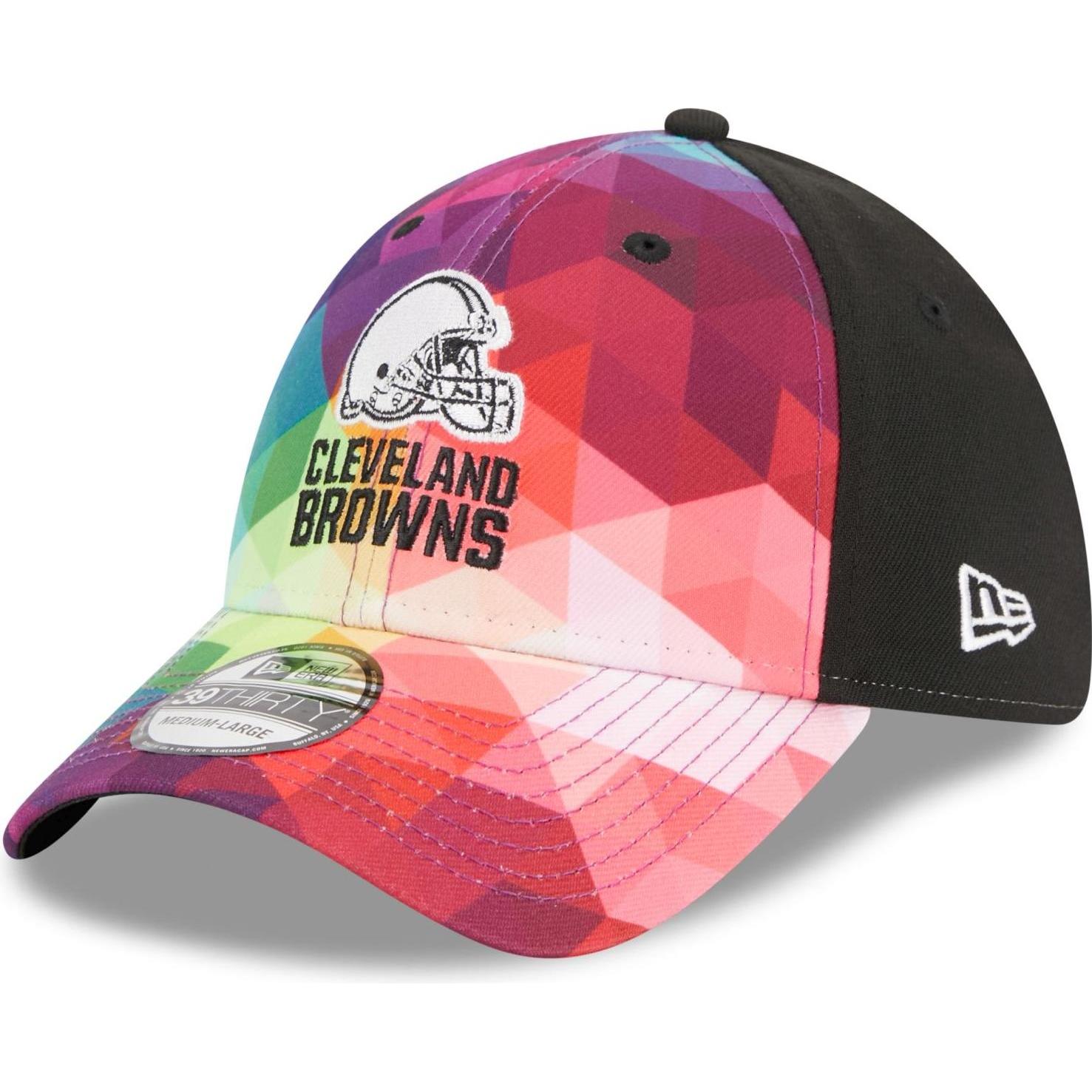 New Era, Herren, Cap, 39Thirty Cap - CRUCIAL CATCH Cleveland Browns - M/L, Mehrfarbig, (M)