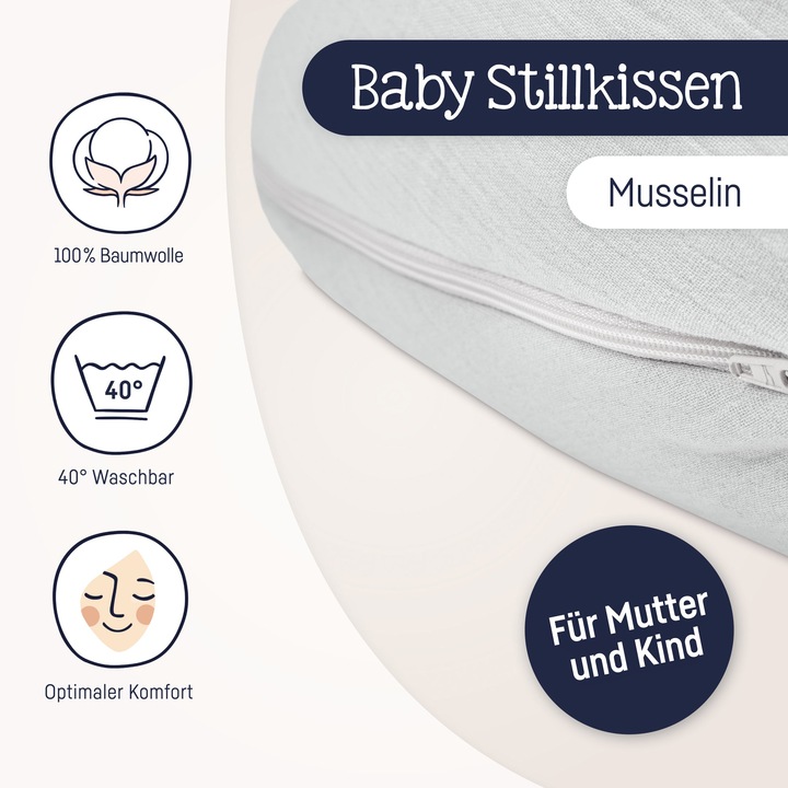 Actual product image Julius Zöllner Nursing pillow (190 cm)