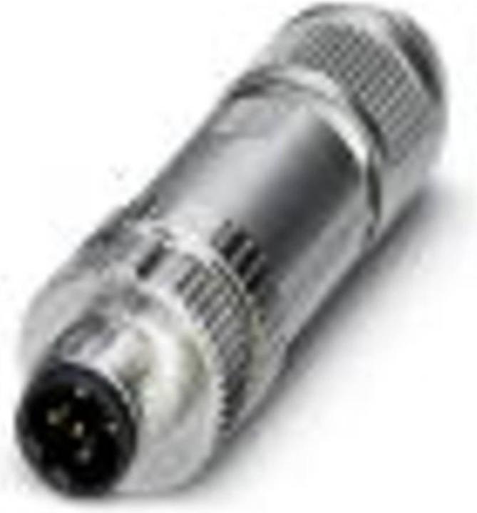 Produktbild Phoenix Contact M12,2P,Sh.Plug,SPEEDCON,A-cod,Push-in,PB