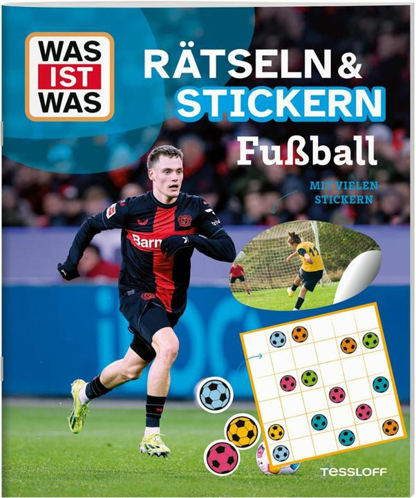Produktbild Tessloff WAS IST WAS Rätseln und Stickern: Fussball