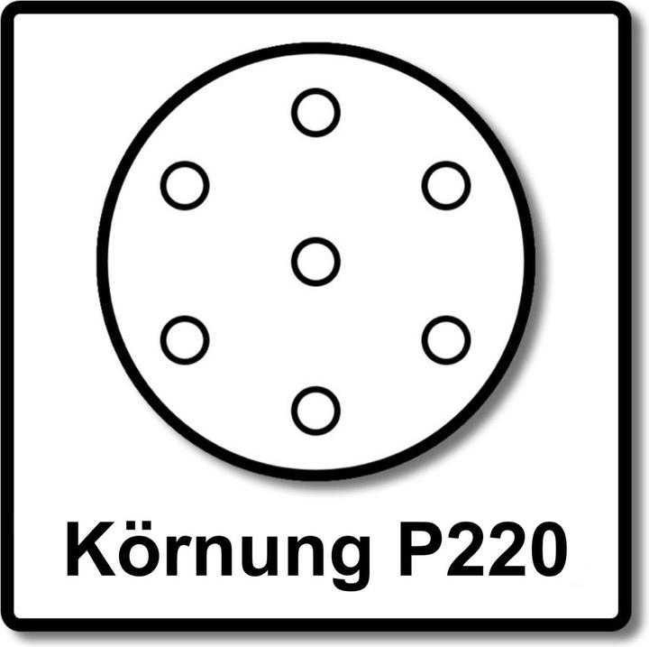 Actual product image Festool Grinding wheel STF D90/6 P220 RU2/50 (P220)
