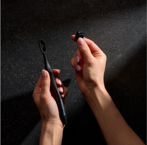 Produktbild happybrush Handzahnbürste Eco Change Medium (Mittel, 2 x)