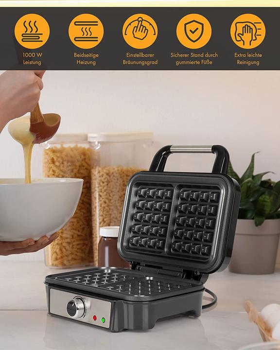 Produktbild Proficook Prof Waffelautomat 2-fach WA 1240 ed Brüsseler