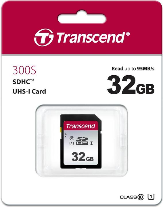 Immagine prodotto Transcend SDC300S (32 GB, SDHC, U1, UHS-I)