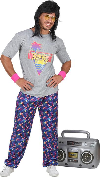 Actual product image Widmann Costume 80's Beach Boy (S)