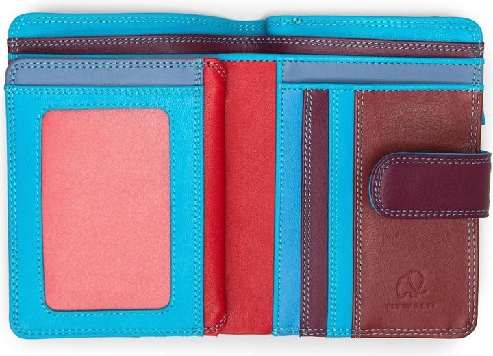 Actual product image Mywalit Medium Snap Wallet Leather Wallet 13 cm