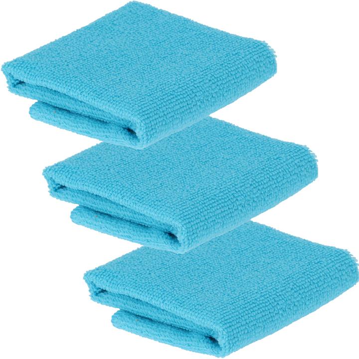 Produktbild Excellent Houseware 3er-Set Mikrofaser-Reinigungstücher in Spenderbox, 3x 25-Stck., 22 x 22 cm (25 Stk.)
