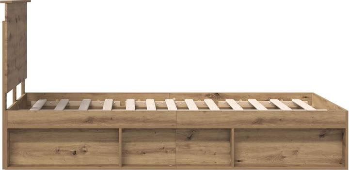Image du produit vidaXL Modernes Bett (135 x 190 cm)