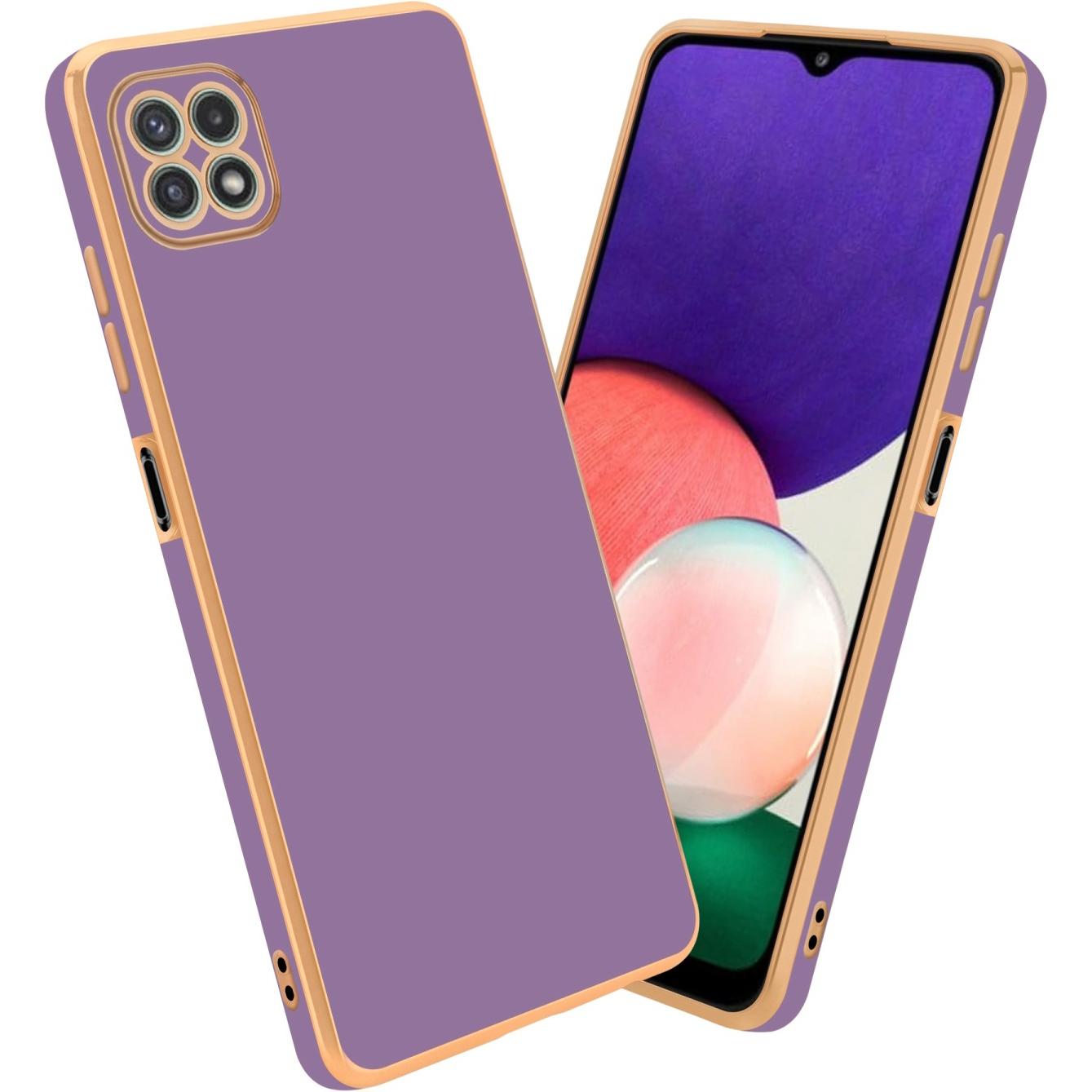 Cadorabo Hülle für Samsung Galaxy A22 5G im TPU mit Kameraschutz LM130 Style (Samsung Galaxy A22 5G), Smartphone Hülle, ...