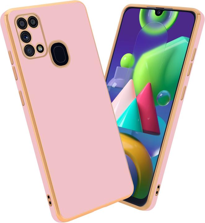 Actual product image Cadorabo Case for Samsung Galaxy M31 in TPU with camera protection LM130 Style (Samsung Galaxy M31)