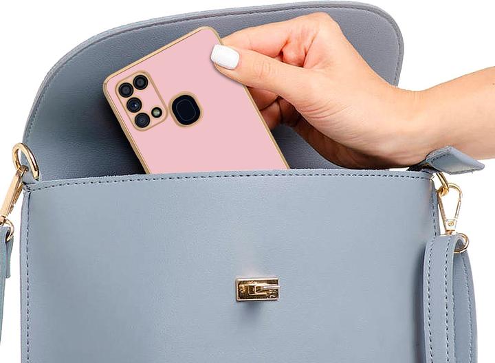 Actual product image Cadorabo Case for Samsung Galaxy M31 in TPU with camera protection LM130 Style (Samsung Galaxy M31)