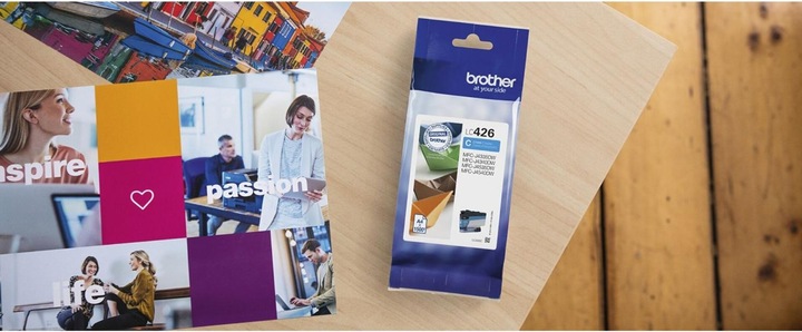 Actual product image Brother LC426C INK FOR MINI19 BIZ-STEP (C)