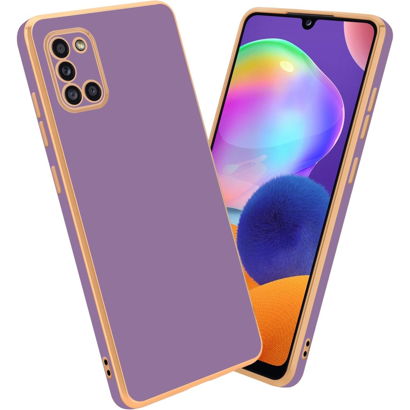 Thumbnail - Cadorabo Hülle für Samsung Galaxy A31 im TPU mit Kameraschutz LM130 Style (Samsung Galaxy A31), Smartphone Hülle, Violet...